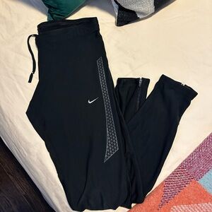 Nike DriFit Zipper Leggings